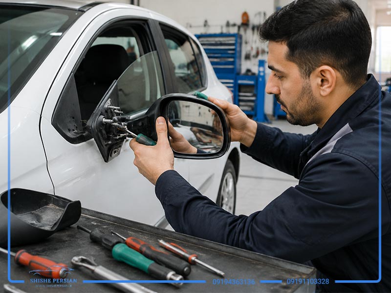 تعمیر آینه برقی رانا